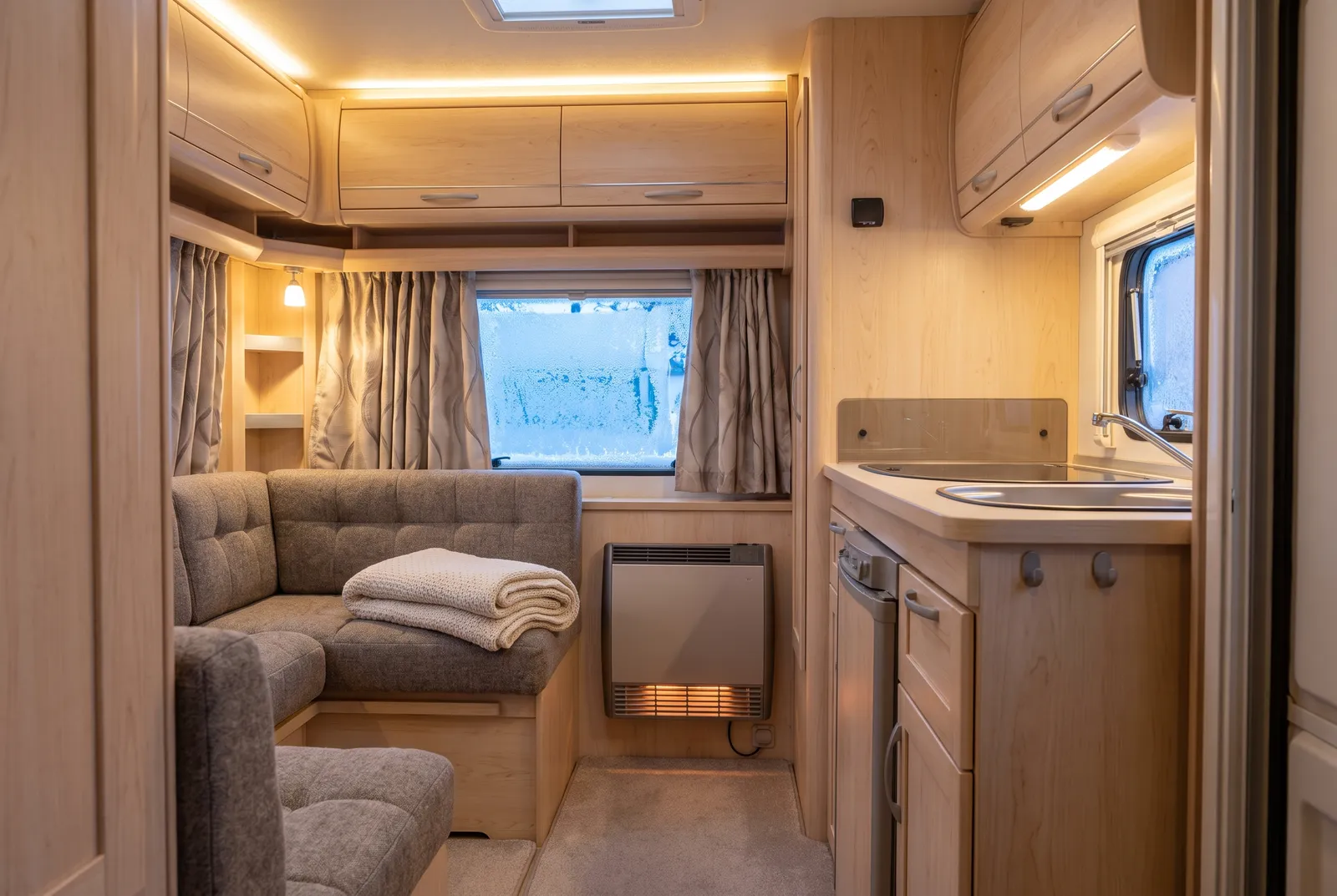 Interieur van een Home-car